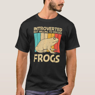 Camiseta Cute Frog For Men Women Toad Catcher Pet Animal   