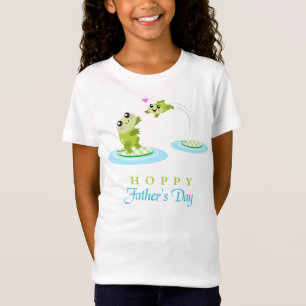 Camiseta Cute Frog Hoppy Feliz Día del Padre