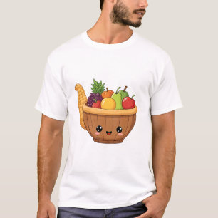 Camiseta Cute Fruit Cornucopia