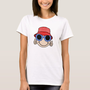 Camiseta Cute Fun Groovy Vibes de Verano