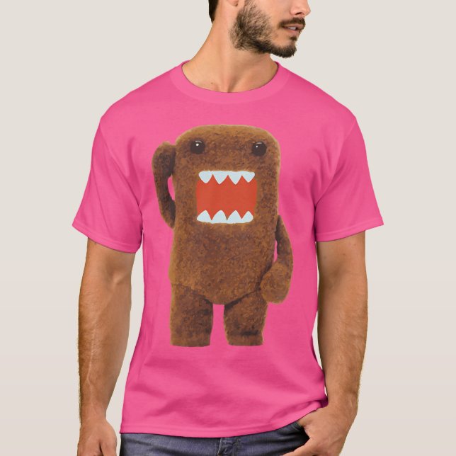 Camiseta Cute Fuzzy Domo Kun (Anverso)
