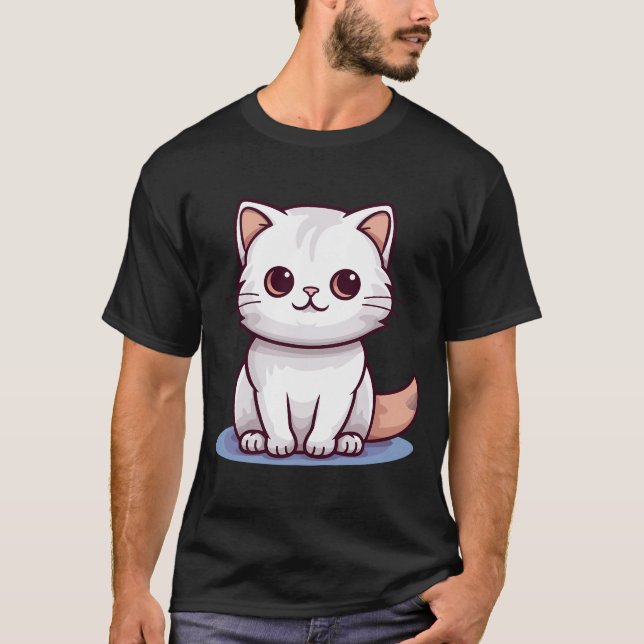 Camiseta Cute gatito - Tater tot cat (Anverso)