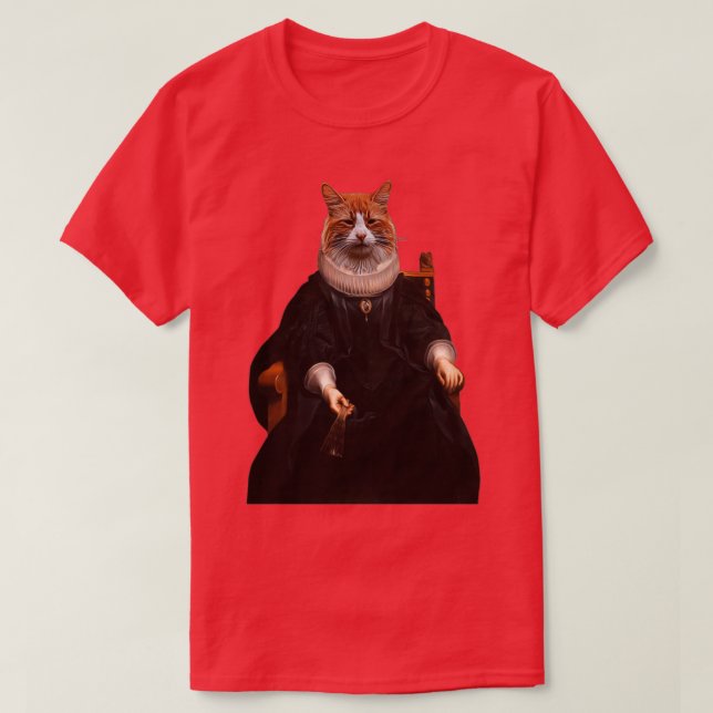 Camiseta Cute gato tabby Distinguir a los Mascotas del perr (Diseño del anverso)