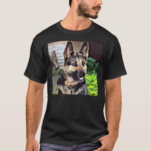 Camiseta Cute German Shepherd Puppy