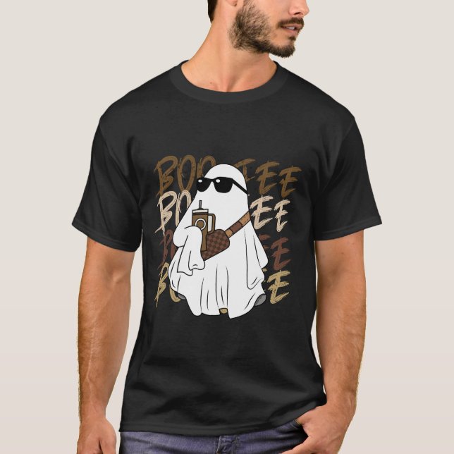 Camiseta Cute Ghost boo-jee vintage Halloween (Anverso)