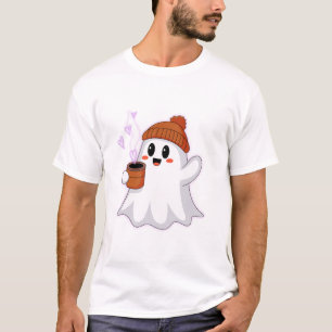 Camiseta 👻 Cute Ghost Coffee Lover