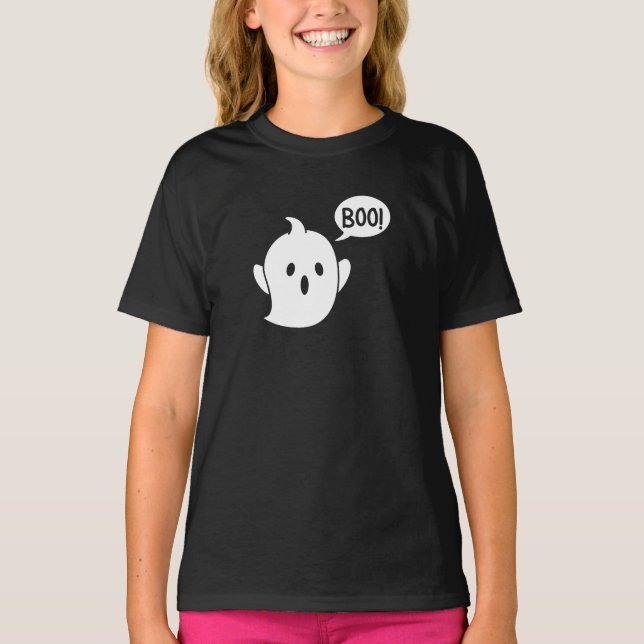 Camiseta Cute Ghost Halloween (Anverso)
