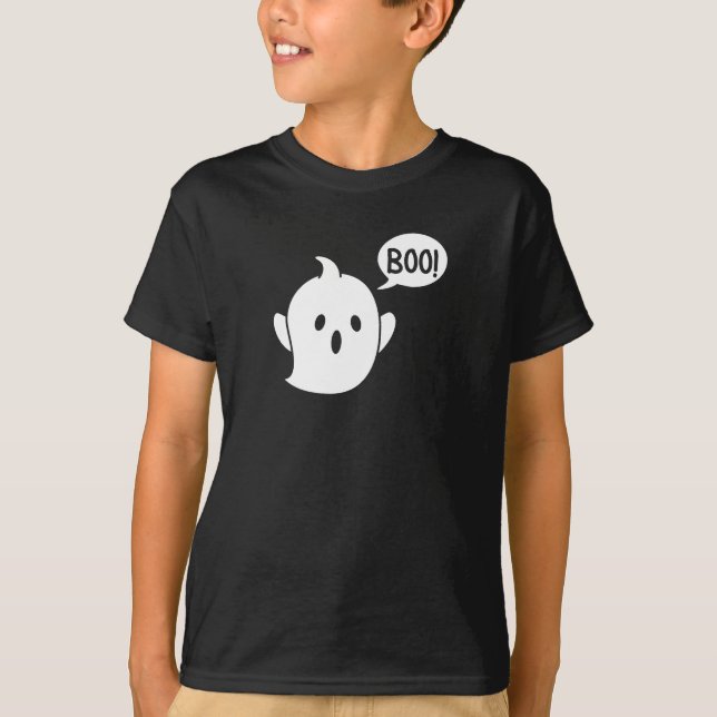 Camiseta Cute Ghost Halloween (Anverso)