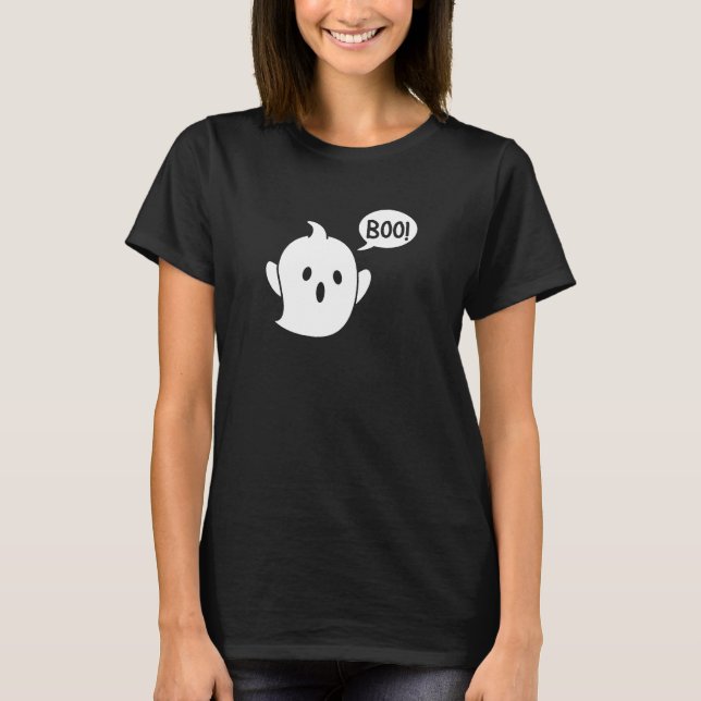 Camiseta Cute Ghost Halloween (Anverso)