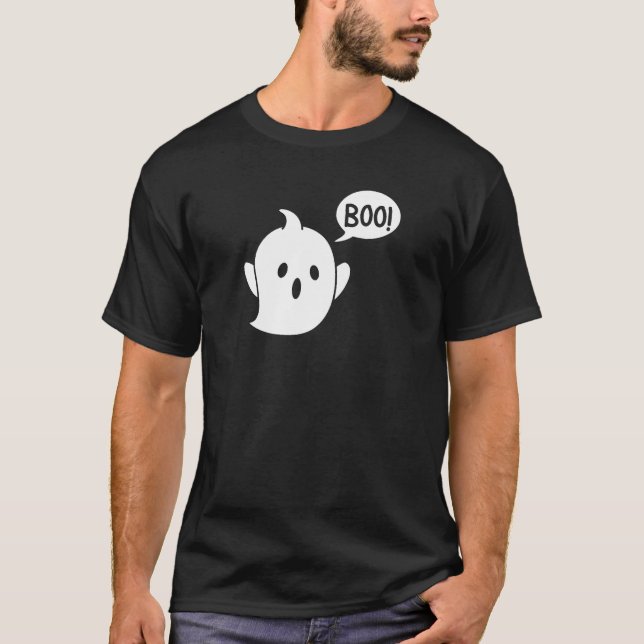 Camiseta Cute Ghost Halloween (Anverso)