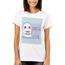 Cute Ghost "Miedo Existencial Pero Hazlo Adorable"