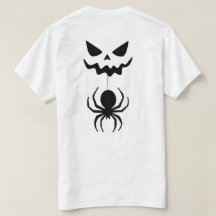 Cute Ghost & Pumpkin Halloween T-Shirt – Spooky Se