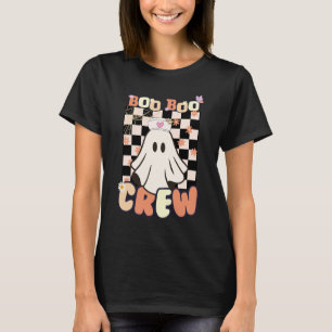 Camiseta Cute Ghost RN Nurse Halloween, Boo Boo Crew