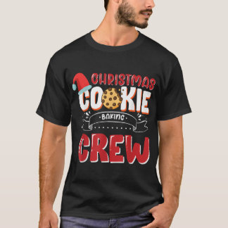 Camiseta Cute Gingerbread Navidades Cookie Baking Crew