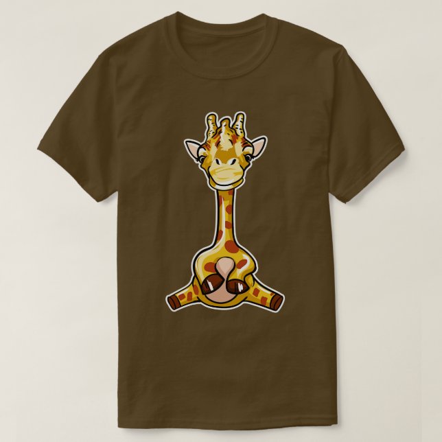 Camiseta Cute Giraffe (Diseño del anverso)