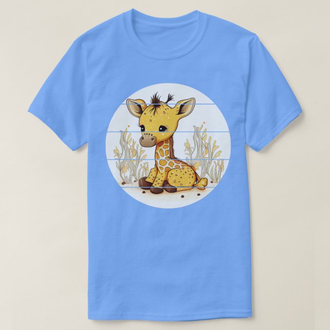 Camiseta Cute Giraffe 1 (Diseño del anverso)
