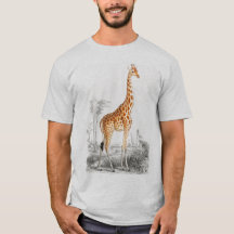 Cute giraffe animal salvaje de áfrica T-Shirt