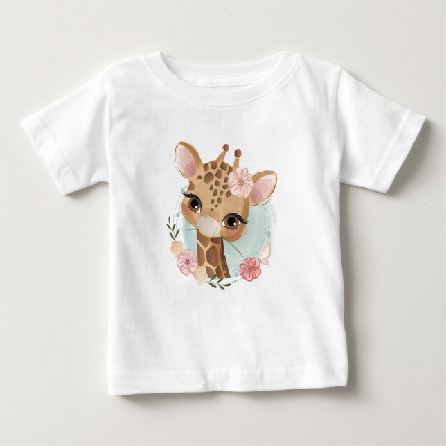Camiseta Cute Giraffe Baby (Subido por el creador)