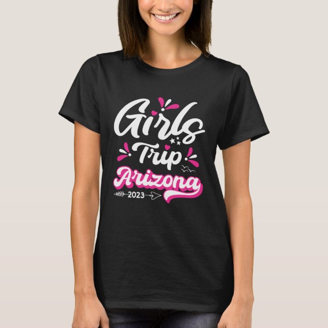 Camiseta Cute Girl Weekend Girls Trip Arizona 2023 (Anverso)