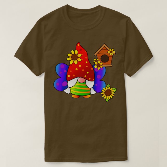 Camiseta Cute Gnome Design (Diseño del anverso)