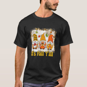 Camiseta Cute Gnome Pumpkin Autumn Acción de Gracias