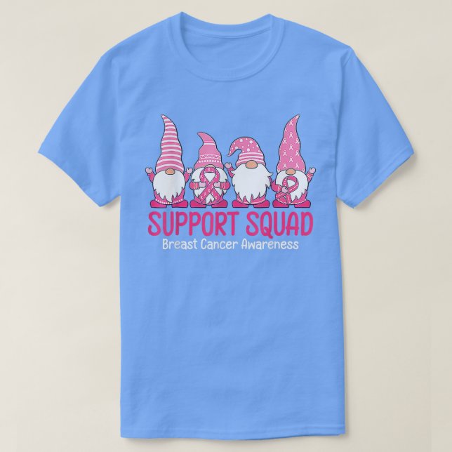 Camiseta Cute Gnome Support Squad Sensibilización sobre el  (Diseño del anverso)