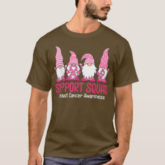 Camiseta Cute Gnome Support Squad Sensibilización sobre el