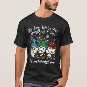 Camiseta Cute Gnomes Todo Es Un Buen Navidad Lad