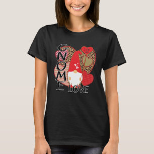 Camiseta Cute Gnomes Valentines Pareja Coincidiendo San Val
