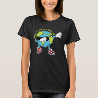 Camiseta Cute Go Planet Its Your Earth Day Dabbing 2023 kid