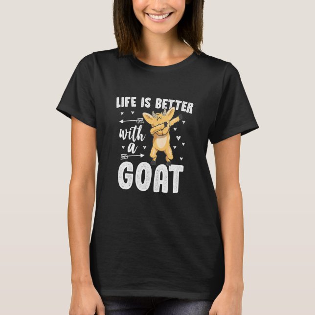 Camiseta Cute Goat Shirt Goat Graphic_2 (Anverso)