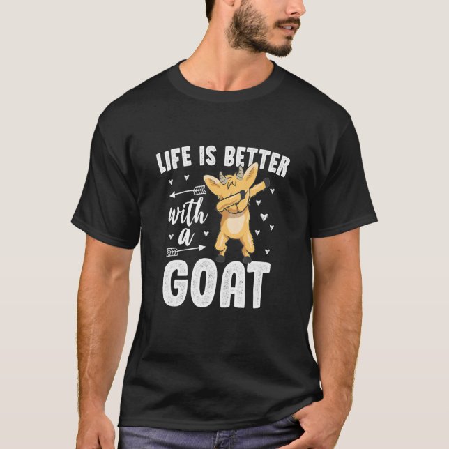 Camiseta Cute Goat Shirt Goat Graphic_2 (Anverso)