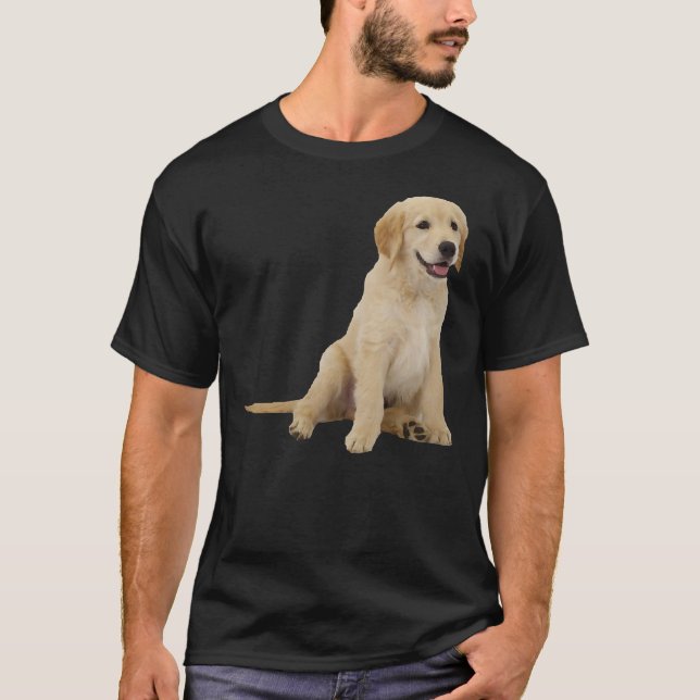 Camiseta Cute Golden Retriever 21 (Anverso)