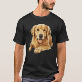 Camiseta Cute Golden Retriever Love T-Shirt