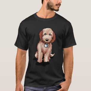 Camiseta Cute Goldendoodle Puppy Regalo Dorado