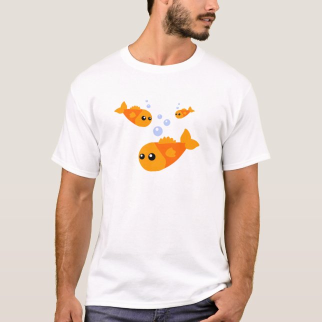 Camiseta Cute Goldfish (Anverso)