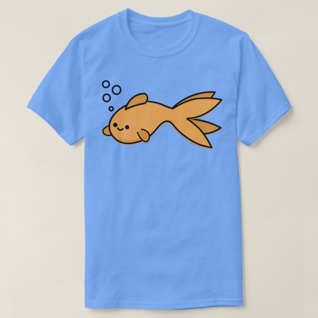 Camiseta Cute Goldfish 1 (Diseño del anverso)