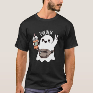 Camiseta Cute gracioso Delulu Ghost Boujee Copa de Café Spo