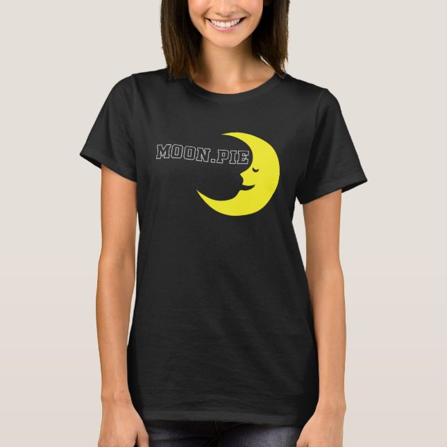 Camiseta Cute Graphic Tees  Moon Pie (Anverso)