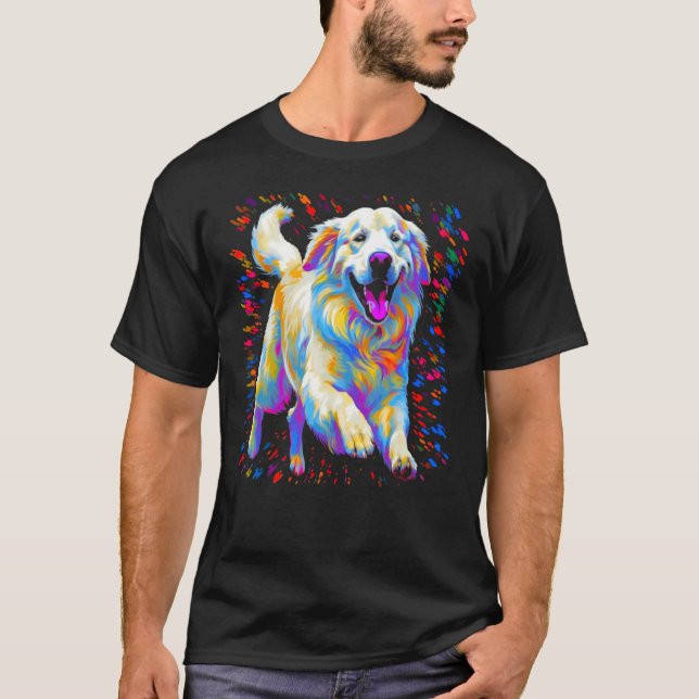 Camiseta Cute Great Pyrenees Dog (Anverso)