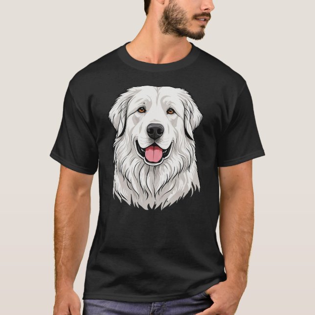 Camiseta Cute Great Pyrenees Dog Breed (Anverso)