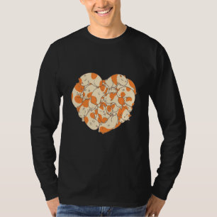 Camiseta Cute Guinea Cerdo Corazón Furioso Papa 1
