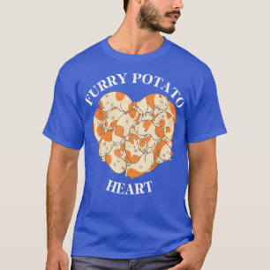 Camiseta Cute Guinea Cerdo Corazón Furry Potato Lover752