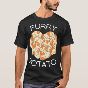 Camiseta Cute Guinea Cerdo Corazón Furry Potato Lover754