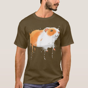 Camiseta Cute Guinea Pig Artwork - Funny Guinea Pig