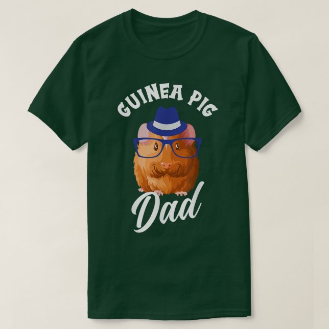 Camiseta Cute Guinea Pig Dad 661  (Diseño del anverso)
