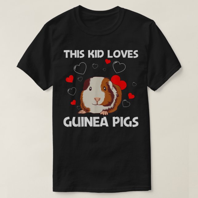 Camiseta Cute Guinea Pig Design For Kids Boys Guinea Pig Ro (Diseño del anverso)