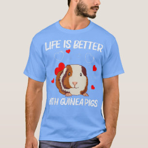 Camiseta Cute Guinea Pig Design For Men Women Guinea Pig Ro