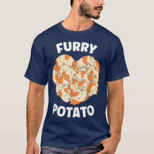 Camiseta Cute Guinea Pig Heart Furry Potato Lover760