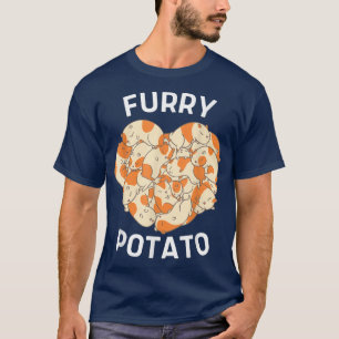 Camiseta Cute Guinea Pig Heart Furry Potato Lover 106